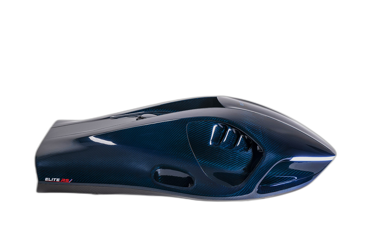 Sea NXT Elite RS mostrando los componentes modulares y el sistema de batería intercambiable
